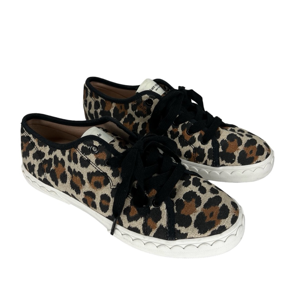 Kate Spade‎ Vale Leopard Print Sneaker Shoes 6B